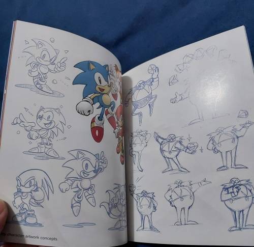 Gaming - Sonic Mania - The art of Sonic Mania book