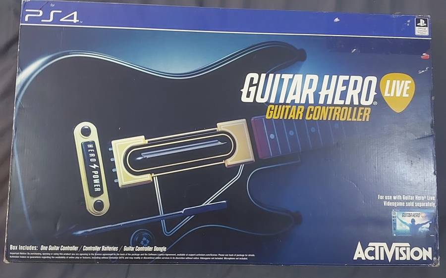PS4 GUITAR HERO LIVE
