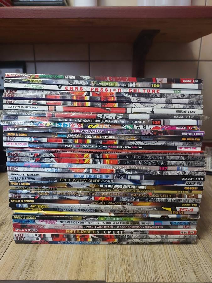SPEED & SOUND MAGAZINES (36)