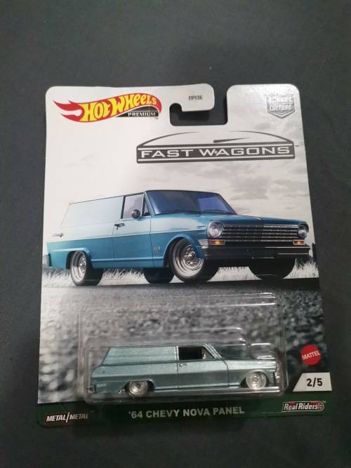 Fast Wagons - '64 Chevy Nova Panel (Real Riders)