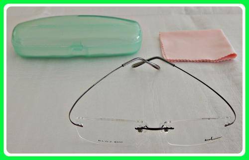 Rimless Flexible Lightweight Optical Frames (Grey)