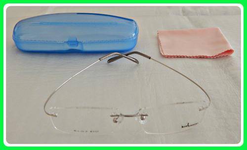 Rimless Flexible Lightweight Optical Frames (Silver)