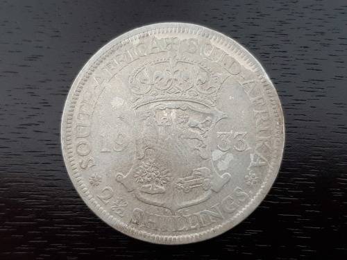 SCARCE!!! Set of 1933 RARE DATE SA Union Coins in Sleeve! From Half Crown to Half Penny! (7 Coins)