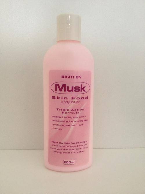 Right on Musk Skin Food Body Lotion - 200ml