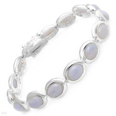 Fashionable Brand New Bracelet With Genuine Agates Beautifully Designed in 925 Sterling silver.