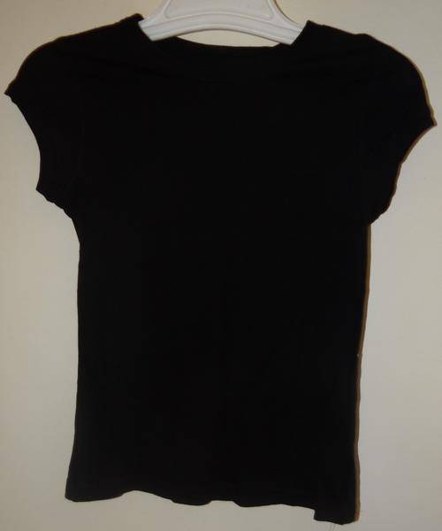 Ladies black t shirt size small
