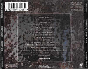 Def Leppard - Retro Active (CD, Album)