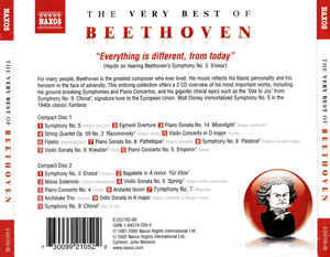 Beethoven* - The Very Best Of Beethoven (CD, Comp)  2 CD'S
