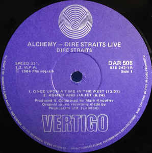 Dire Straits - Alchemy - Dire Straits Live (2xLP, Album, Gat)