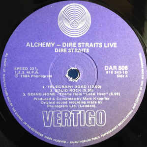 Dire Straits - Alchemy - Dire Straits Live (2xLP, Album, Gat)
