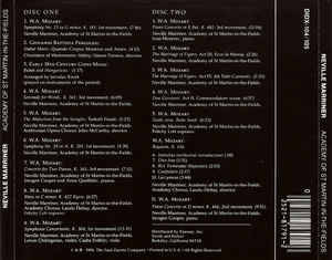 Neville Marriner*, Academy Of St. Martin-In-the-Fields* - Amadeus (2xCD, Album)