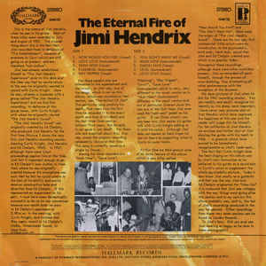 Jimi Hendrix With Curtis Knight - The Eternal Fire Of Jimi Hendrix (LP, Comp)