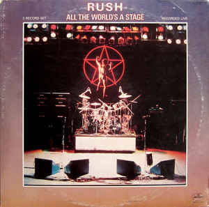 Rush - All The World's A Stage (2xLP, Album, Ter)