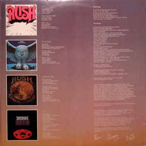Rush - All The World's A Stage (2xLP, Album, Ter)