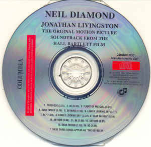 Neil Diamond - Jonathan Livingston Seagull (Original Motion Picture Sound Track) (CD, Album, RE)