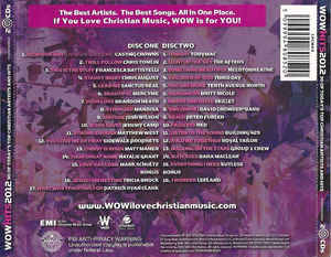 Various - WOW Hits 2012 (30 Of Today's Top Christian Artists And Hits) (2xCD, Comp)