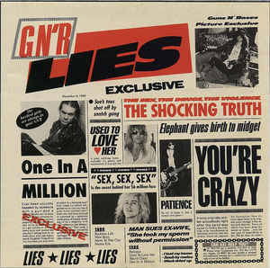 Guns N' Roses - G N' R Lies (CD, Album, RE)