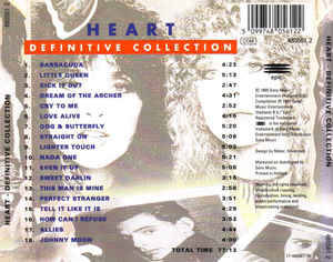 Heart - Definitive Collection (CD, Comp)
