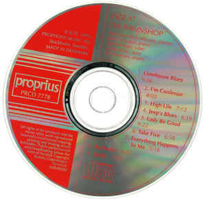 Arne Domnérus, Bengt Hallberg, Lars Erstrand, Georg Riedel, Egil Johansen - Jazz At The Pawnshop (CD