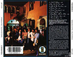 Eagles - Hotel California (CD, Album, RE)
