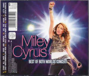 Hannah Montana / Miley Cyrus - Best Of Both Worlds Concert (CD, Album + DVD-V, PAL)