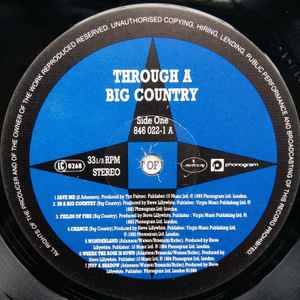 Big Country - Through A Big Country - Greatest Hits (LP, Comp)