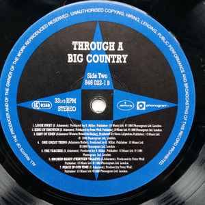 Big Country - Through A Big Country - Greatest Hits (LP, Comp)