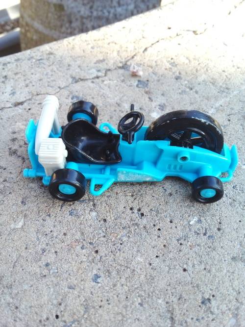 Tomy Pop Cycle Go Car- Rip cord not included