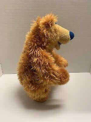 Vintage 1999 Matel Bear And The Big Blue House Talking Plush - Working Animation Disney