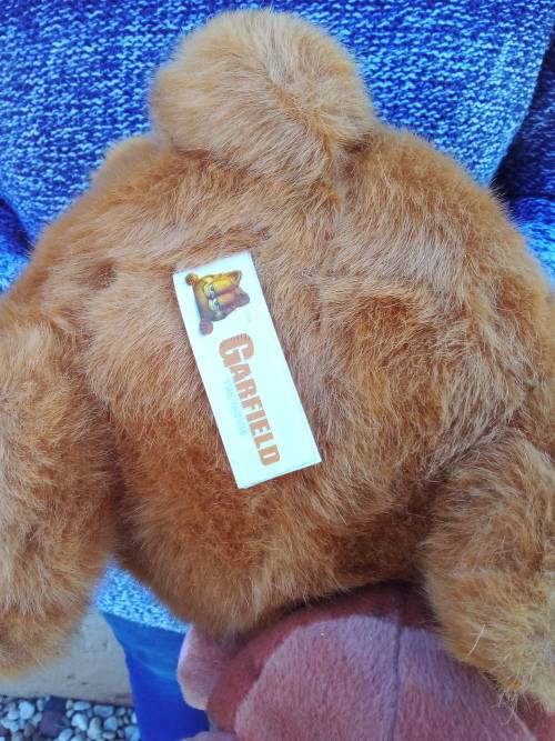 2004 - Green Horse Garfield  with Pooky - EEGA700A - The Movie Plush 12` With Tags - LIKE NEW