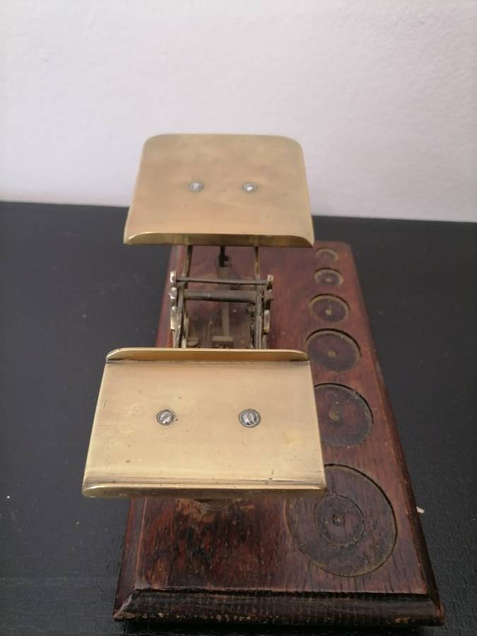 Vintage Post office scale stunning AMAZING