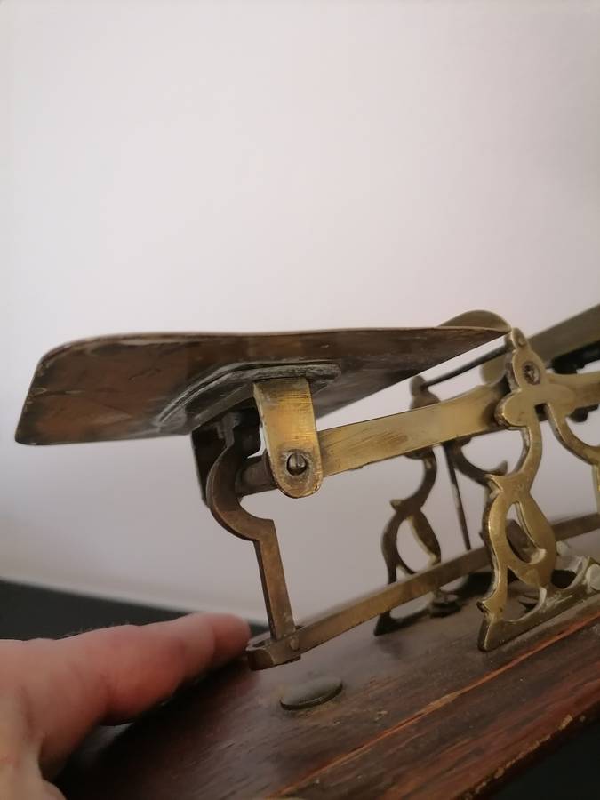 Vintage Post office scale stunning AMAZING