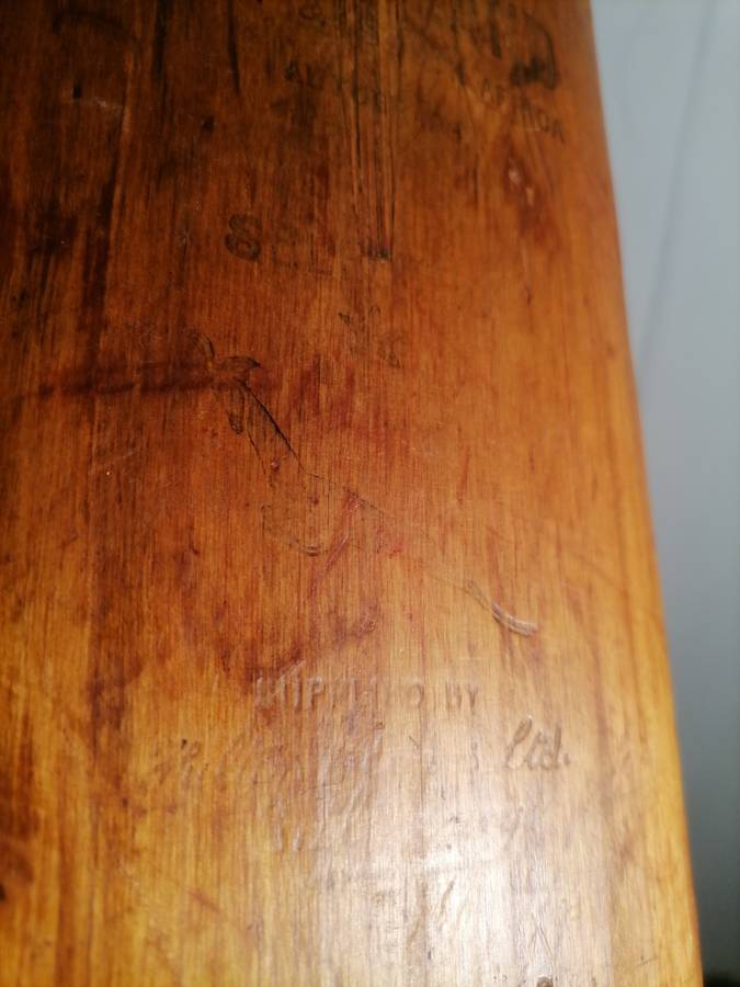 Vintage - Colin bland rhodesia and south africa cricket bat (2242103) - AMAZING CONDITION