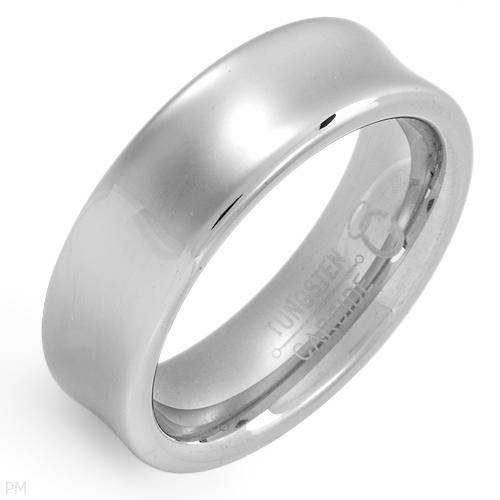 Elegant and Beautiful Brand New Gentlemens Band Ring in Tungsten. Total item weight 12.3g - Size 11.