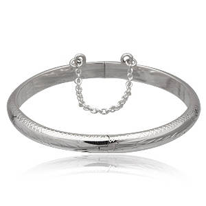 Lovely Girls Bangle made of 925 sterling silver
