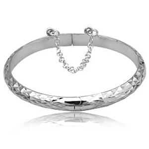 Silver For Children Bangles