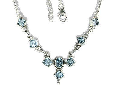 BLUE TOPAZ NECKLACE