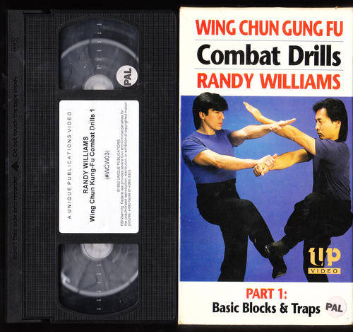 VHS Tape - Randy Williams - Wing Chun Gung Fu Combat Drills - Part 1