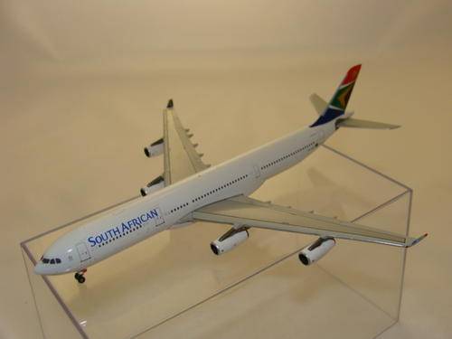 AIRBUS A340-300 SOUTH AFRICAN AIRWAYS by GEMINI JETS DIE-CAST, SCALE  1:400 SAL/SAA NEW in BOX