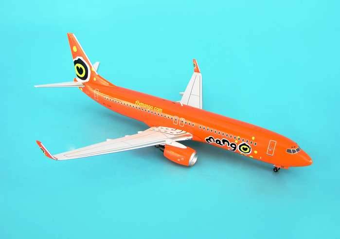 BOEING 737-800 MANGO AVIATION200, DIE-CAST, SCALE 1:200  NEW in BOX