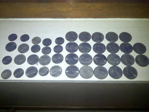Collection of  42 USA coins