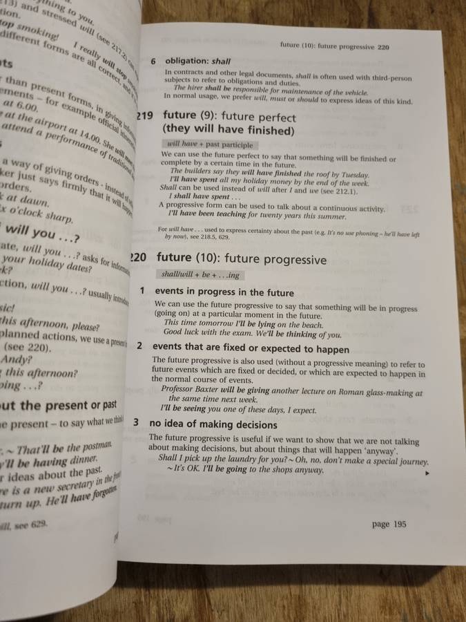 Swan`s Practical English Usage (Oxford).