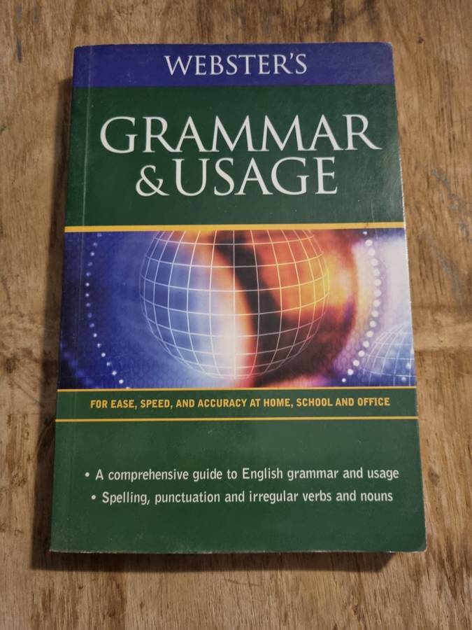 Webster`s Grammar Usage