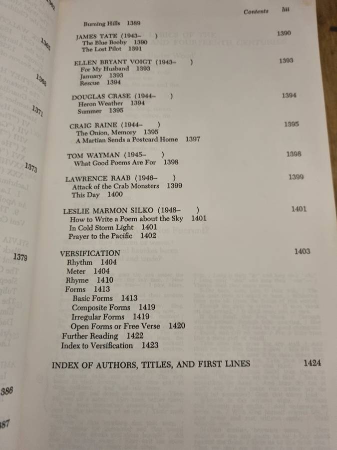 Norton Anthology of Poetry