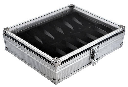 12 Slot Watch Box. Very Stylish!! Great For Display