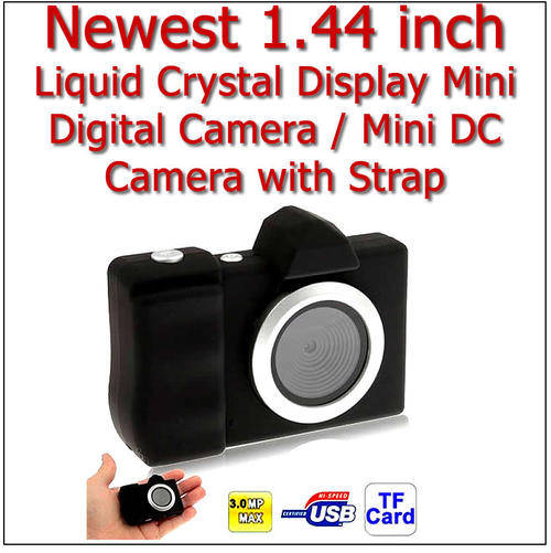 New Arrival 2012 Hot Worlds Smallest 1.44 Inch Screen HD Digital Camera Mini DC Hidden Camera