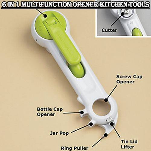 6 Way Bottle / Can / Jar / Tin Opener