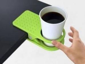Desk Clip-On Cup, Can Holder