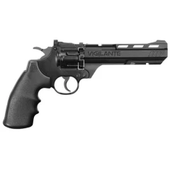 CROSMAN VIGILANTE CO2 REVOLVER - SHOOTS 4.5MM STEEL BBS AND PELLETS 465FPS