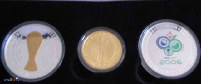 World Cup Germany 2006 Official Gold Coin Set!!!